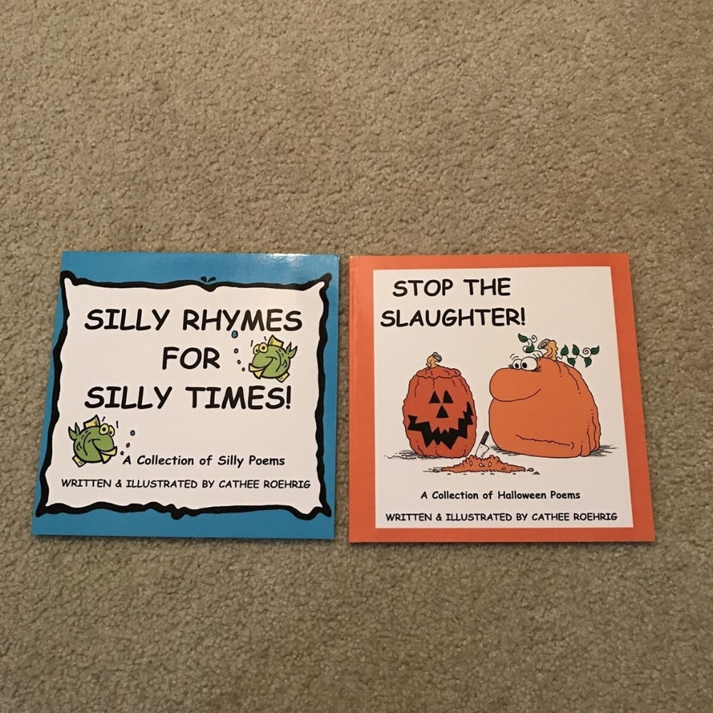 Lot of 2 Cathee Roehrig kids books